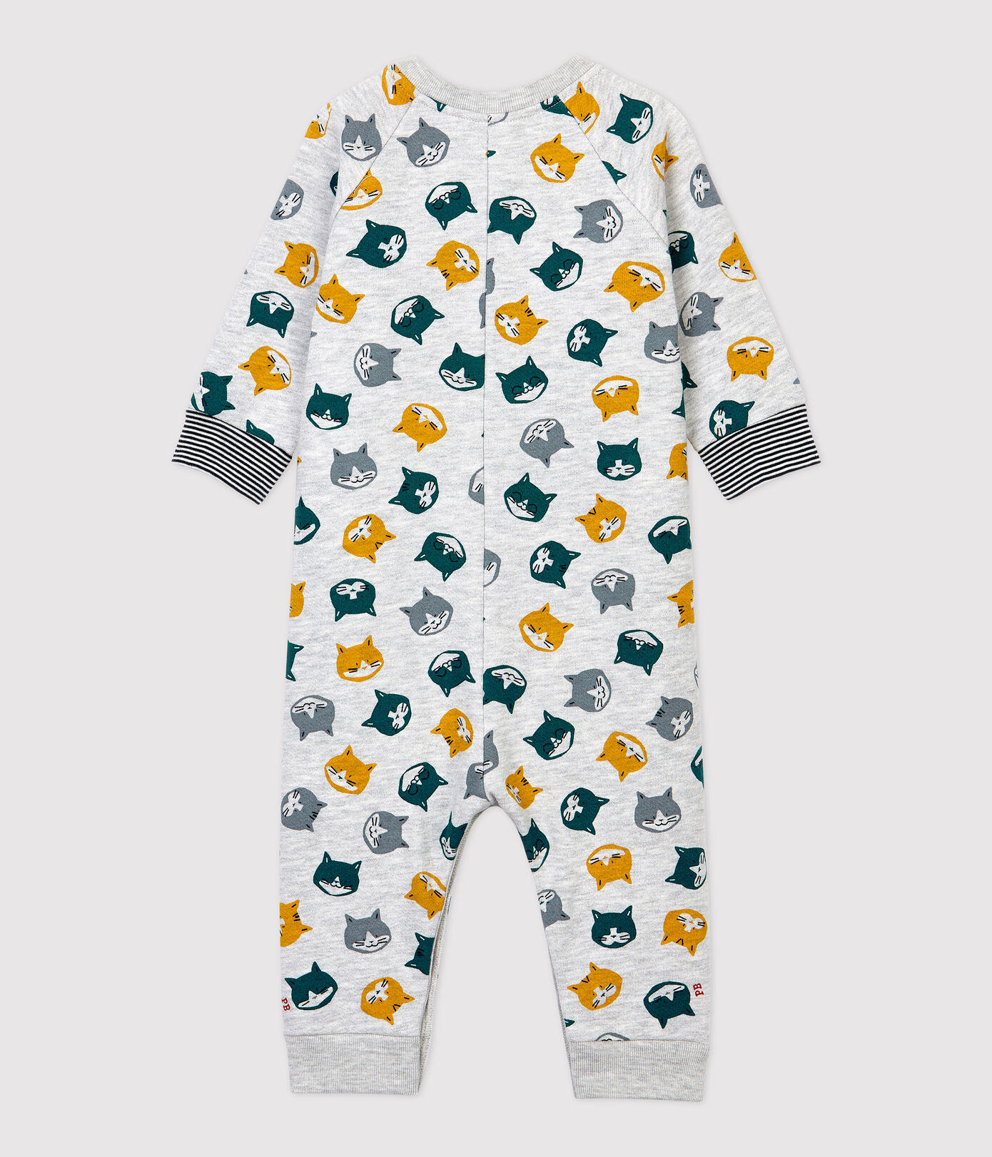 Combinaison en molleton bébé.