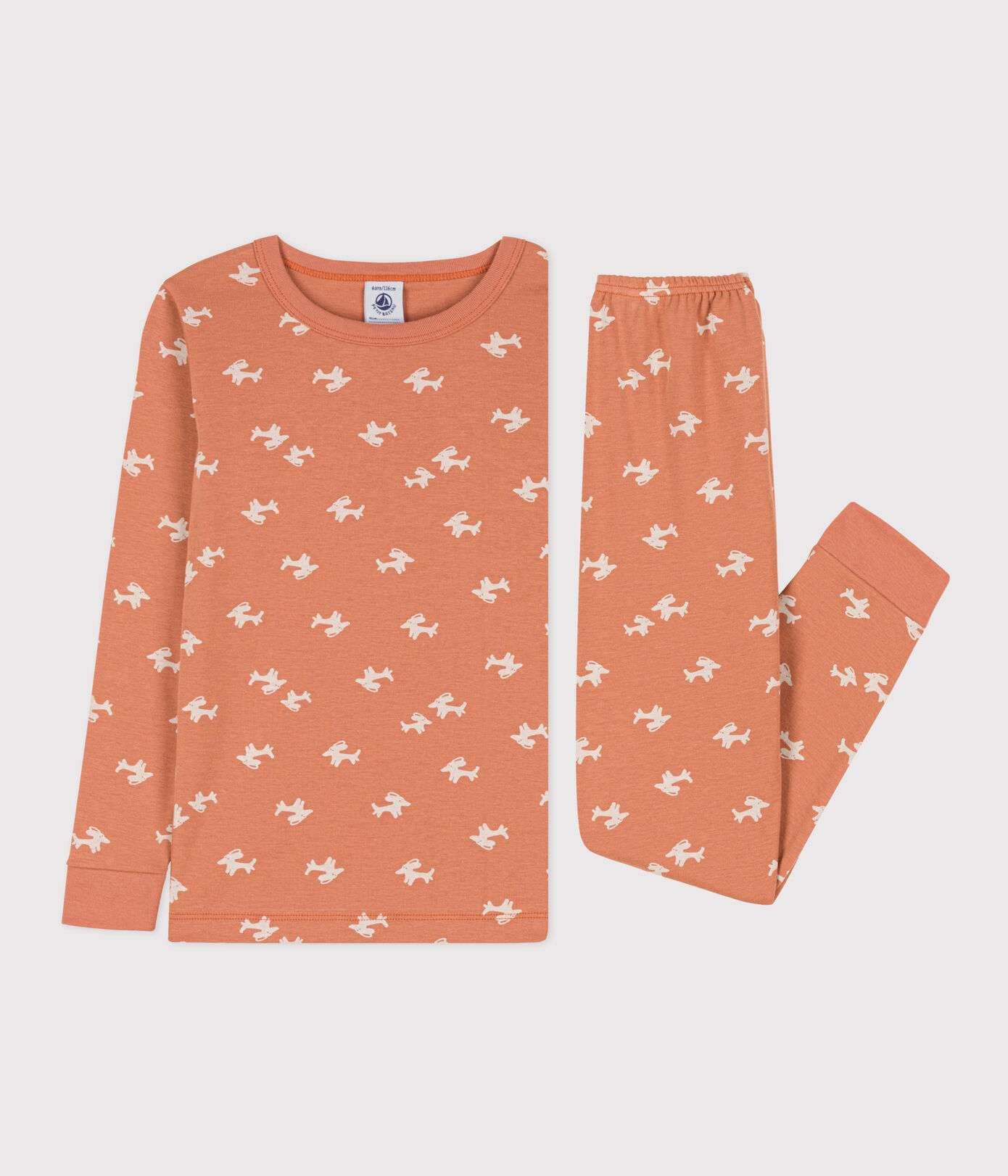 Pyjama ajusté petite fille en coton