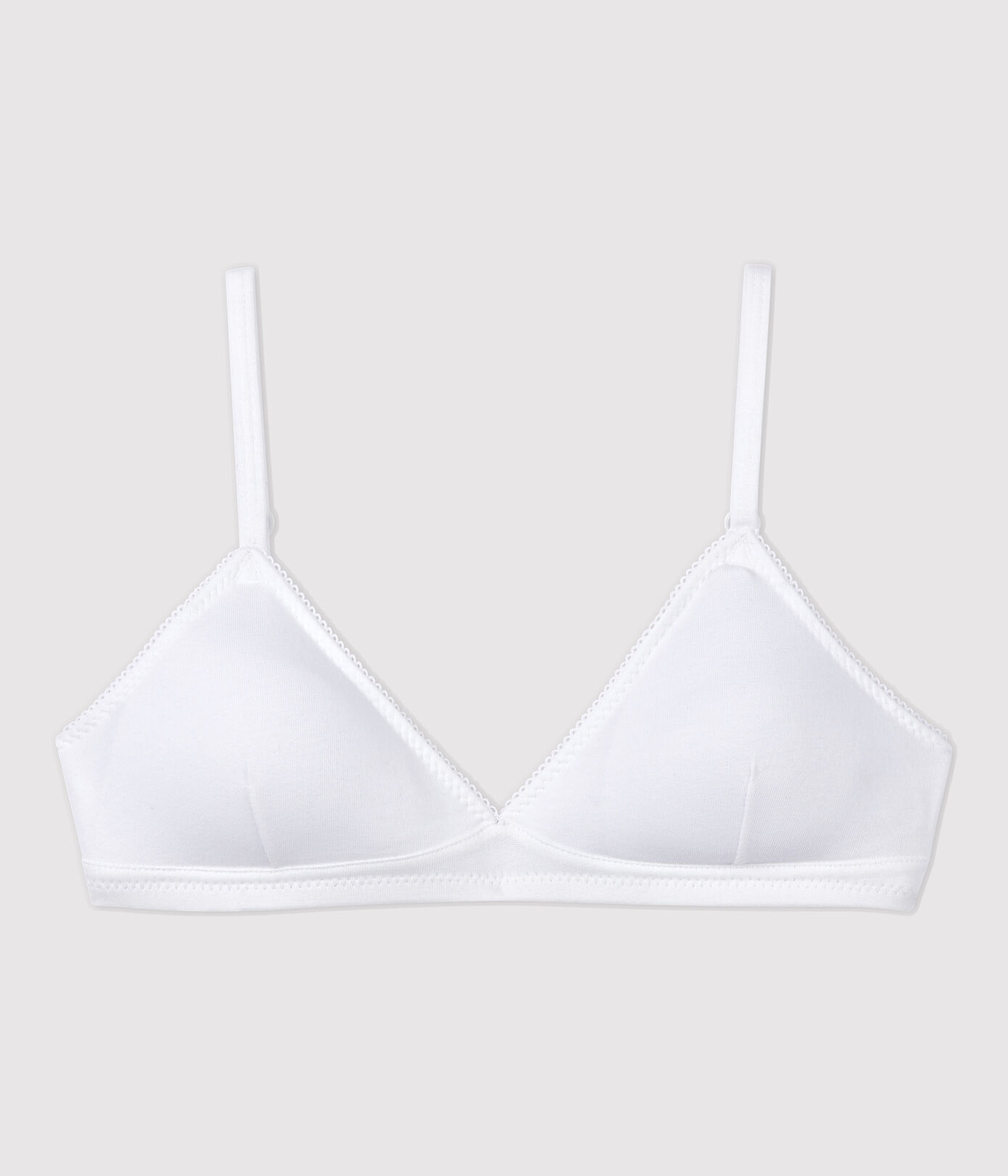 Soutien-gorge paddé blanc fille