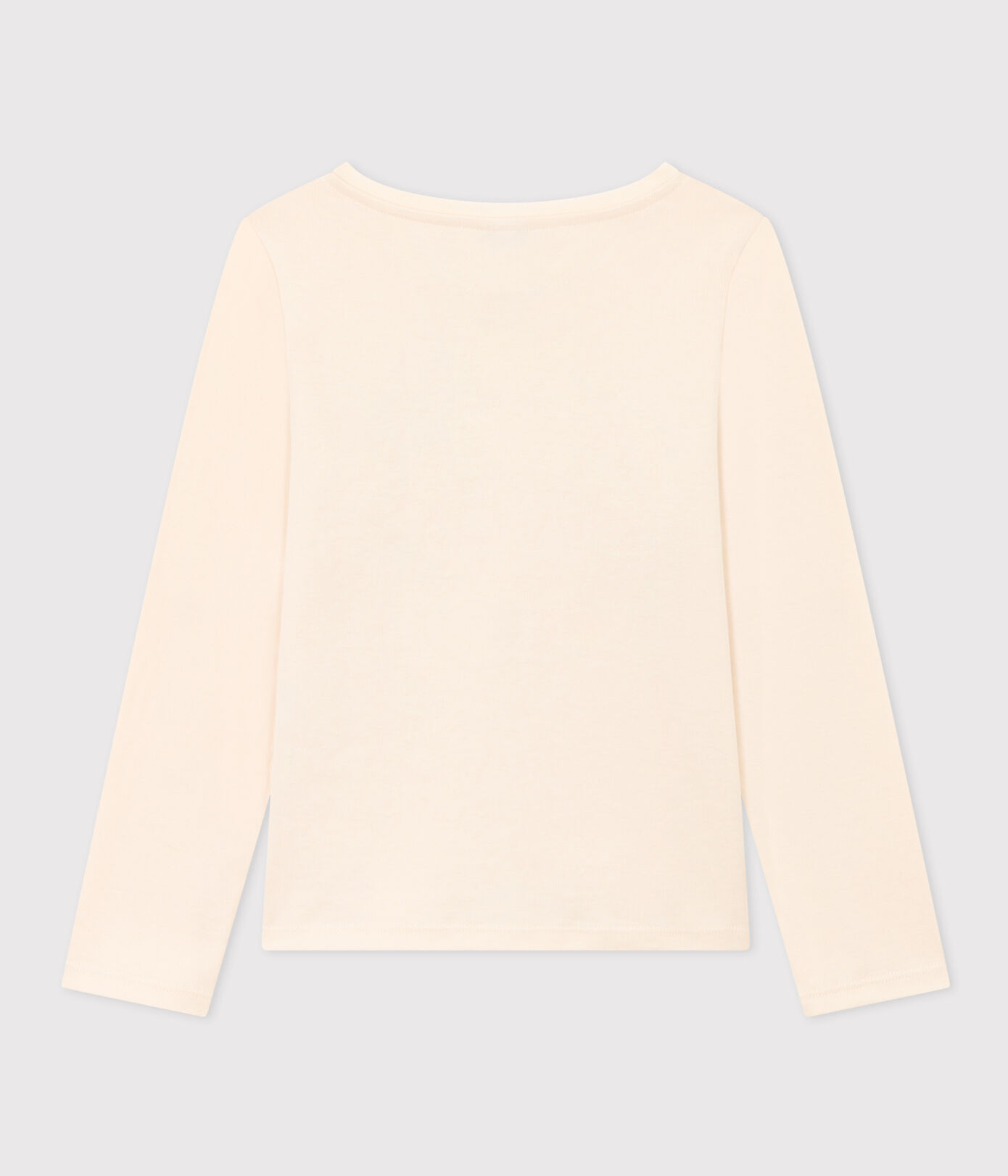 Tee-shirt manches longues en coton enfant fille