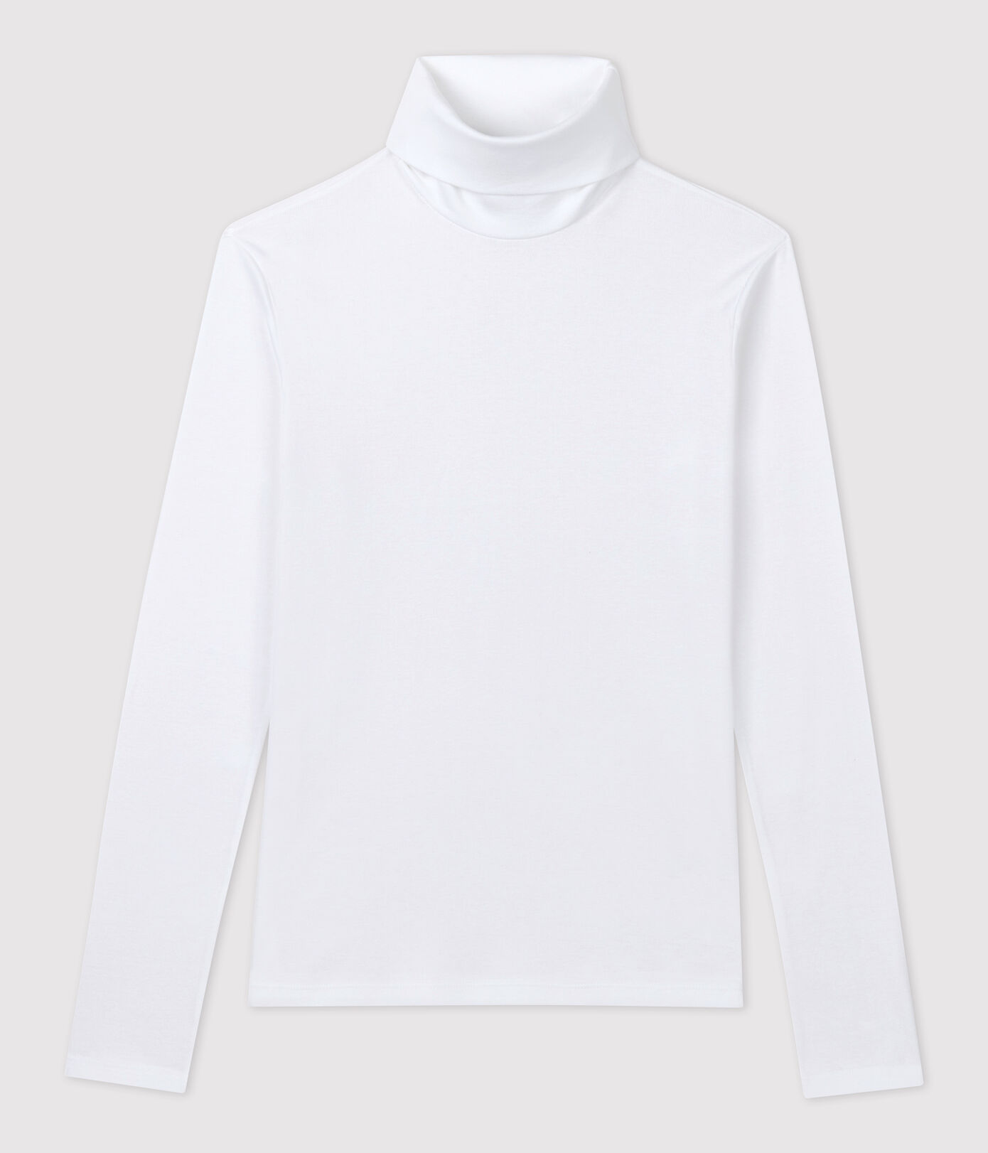 Tee-shirt col roulé L'ICONIQUE en coton Femme