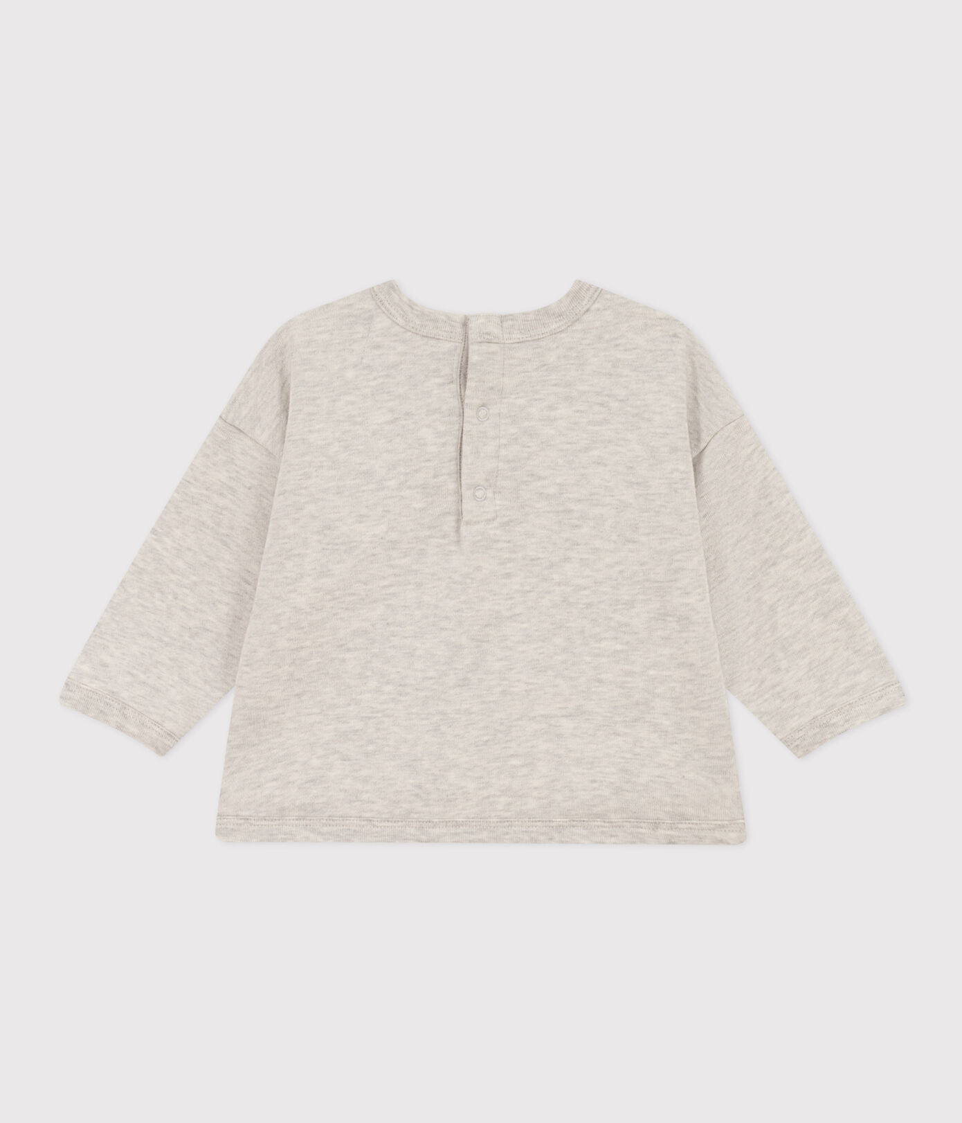 Sweatshirt Petit Bateau X Snoopy en molleton bébé