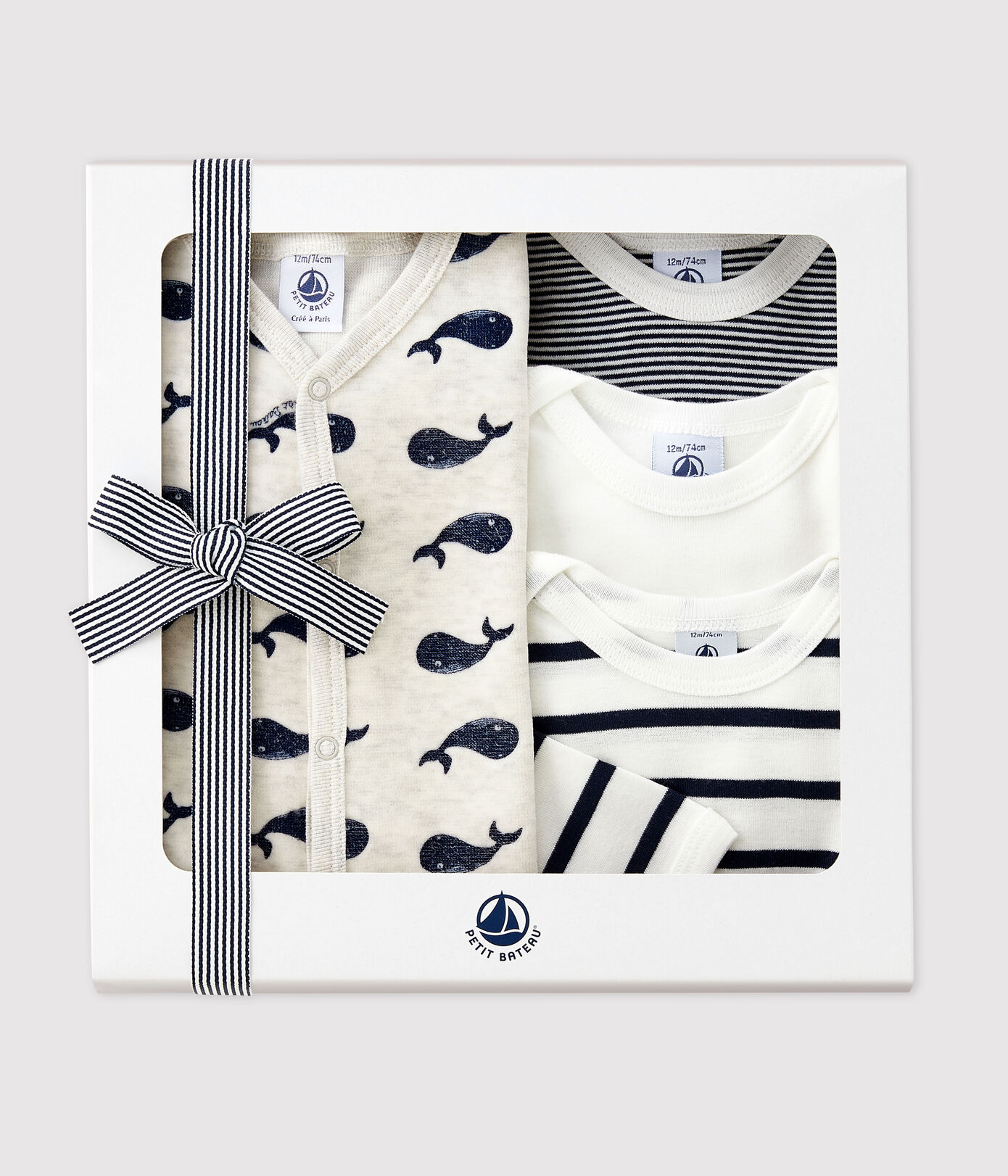 Coffret cadeau baleines bébé