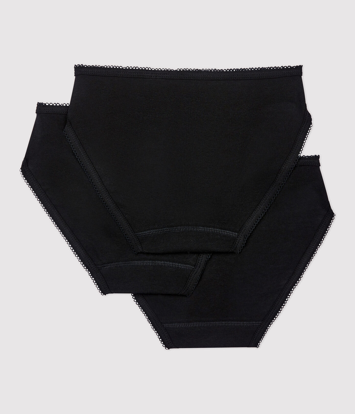 Lot 3 culottes en coton fin Femme