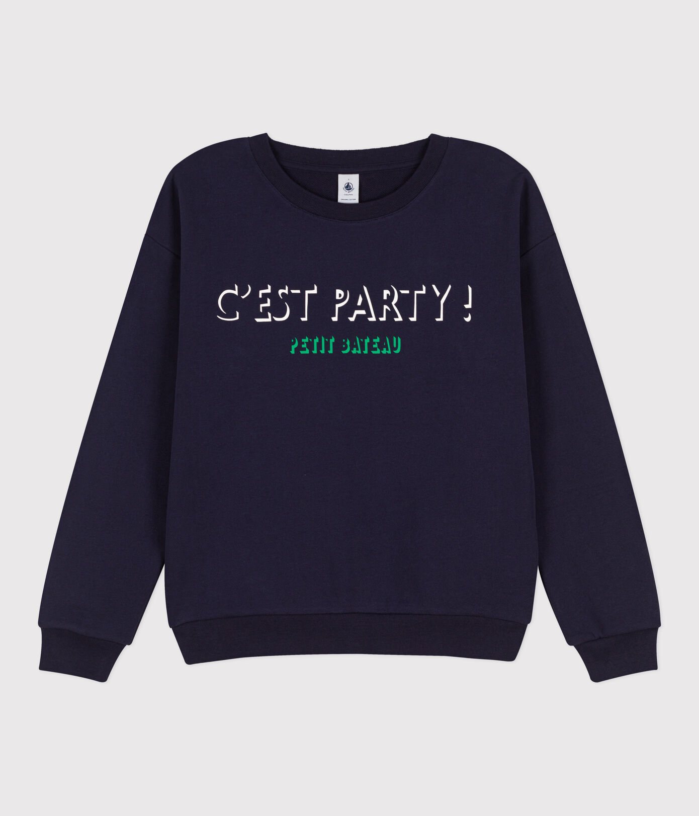 Sweatshirt en coton Femme