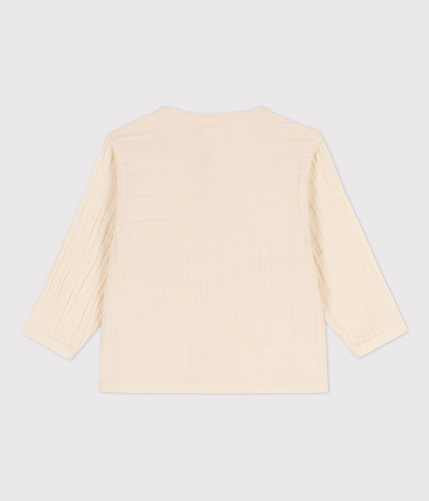 Chemise bébé en gaze de coton