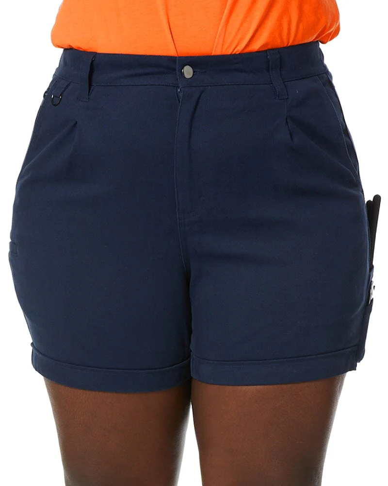 The Workz Womens Short - Navy