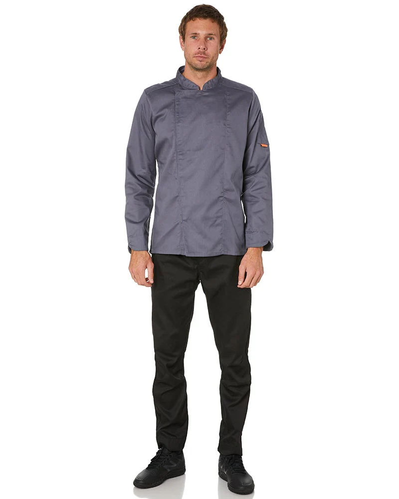 Mesh Air Pro LS Chefs Jacket - Grey