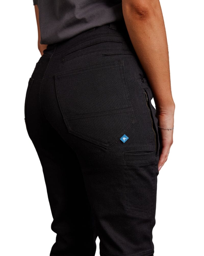 Womens Tech Stretch Denim - Black Wash