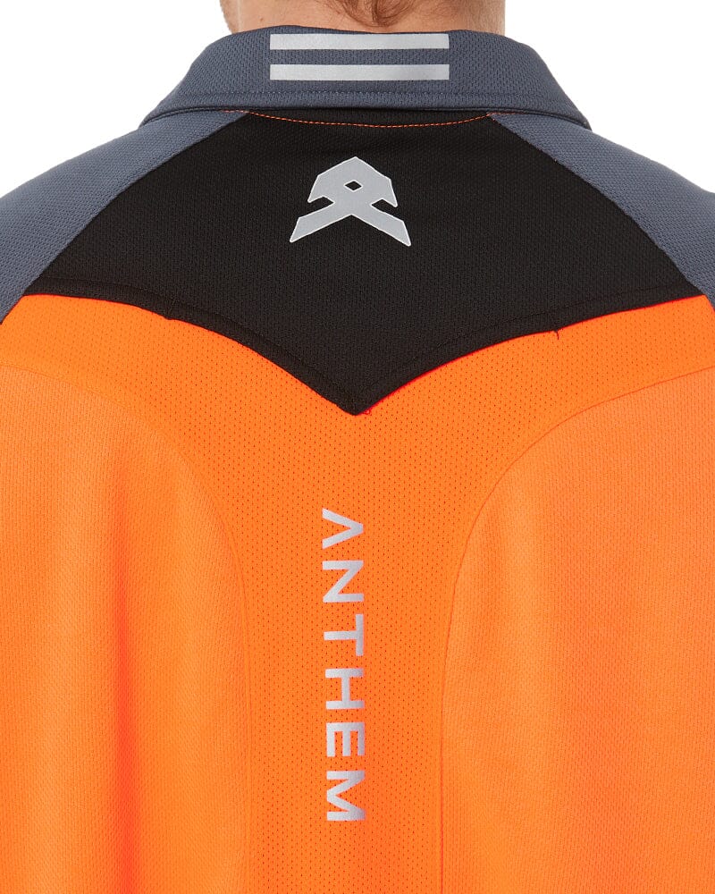 Hi Flow Performance Polo - Hi Vis Orange