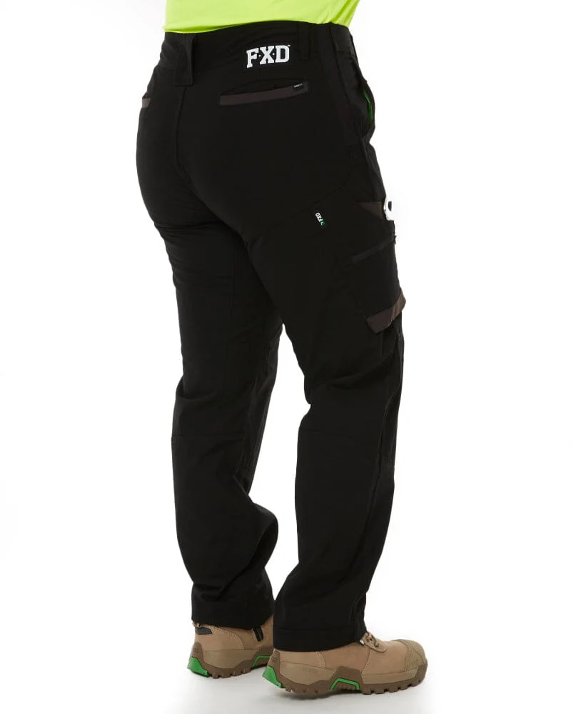 WP-7W Womens Stretch Ripstop Work Pant - Black