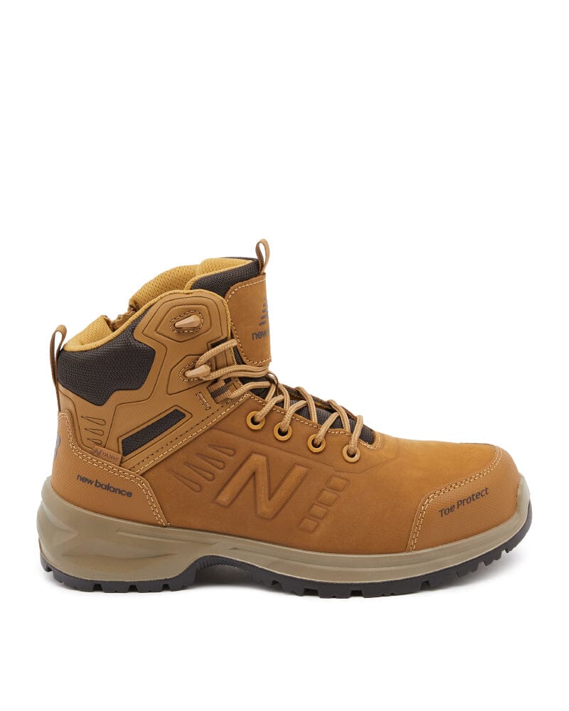 Calibre Zip Side Safety Boot - Wheat