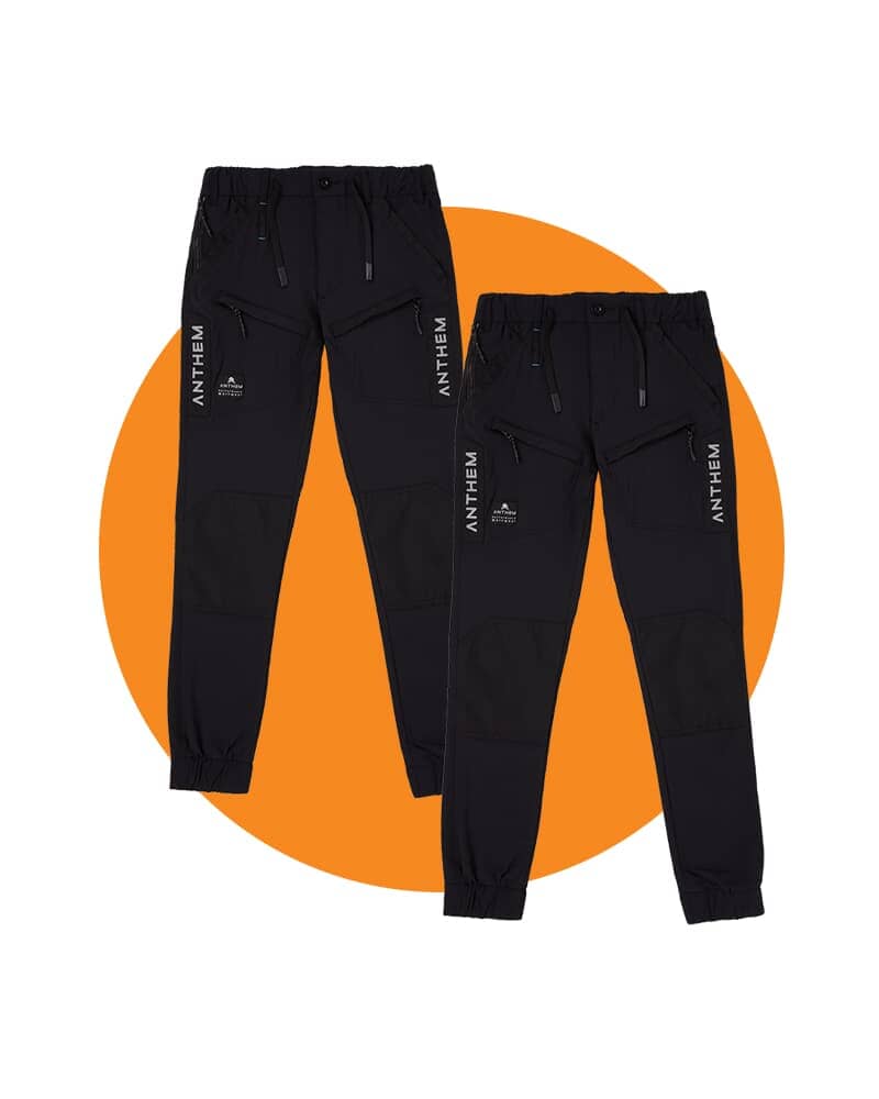 Tradies Triumph Pant Twin Value Pack - Black