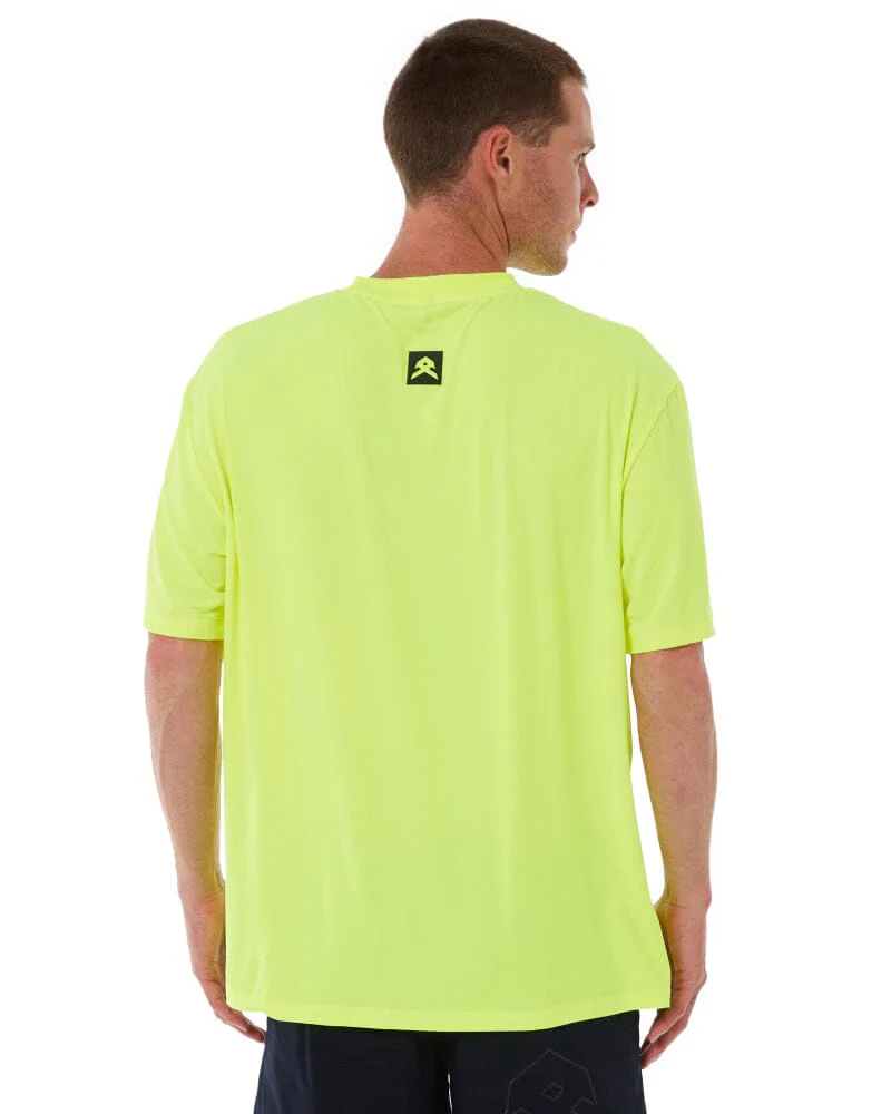 Ultimate Box Tee - Hi Vis Yellow