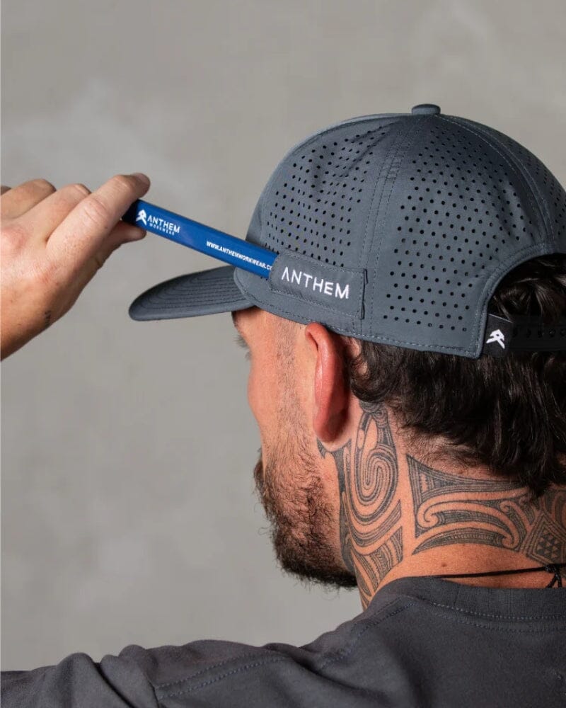 A Frame Performance Washable Hat - Grey