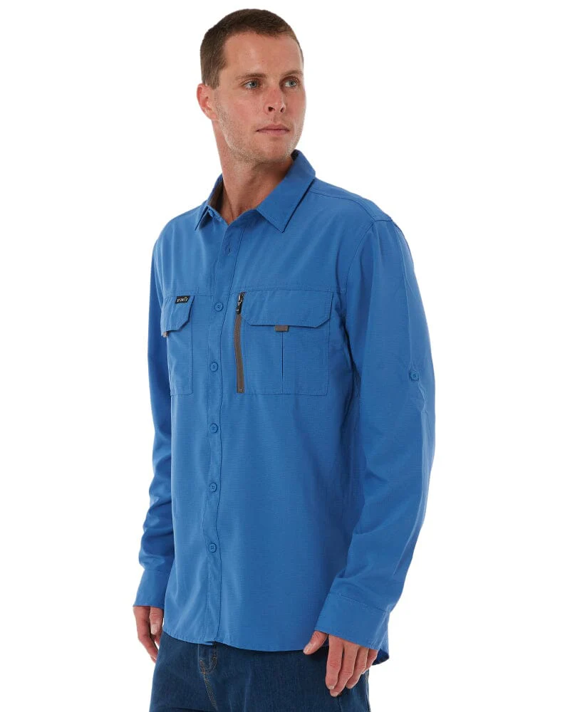 Outdoor Long Sleeve Shirt - Blue