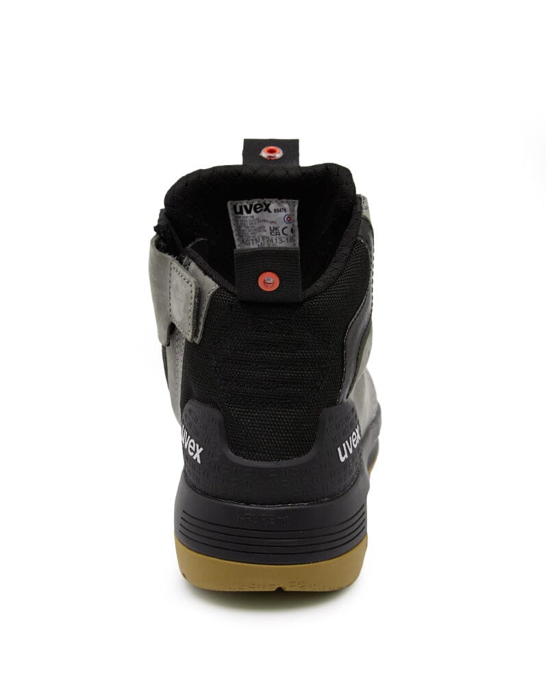 2 x-flow Zip Side Safety Boot - Wolf Grey