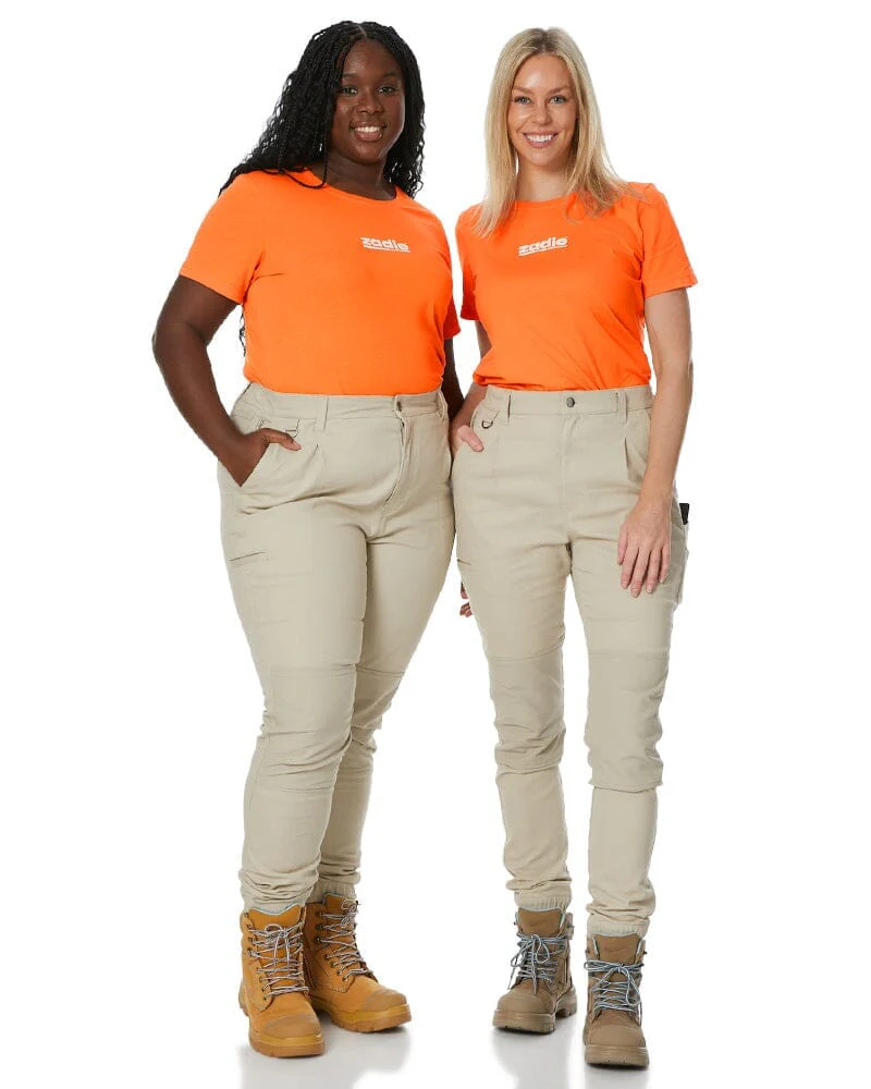 Tradies The Workz Womens Pant Value Pack - Stone