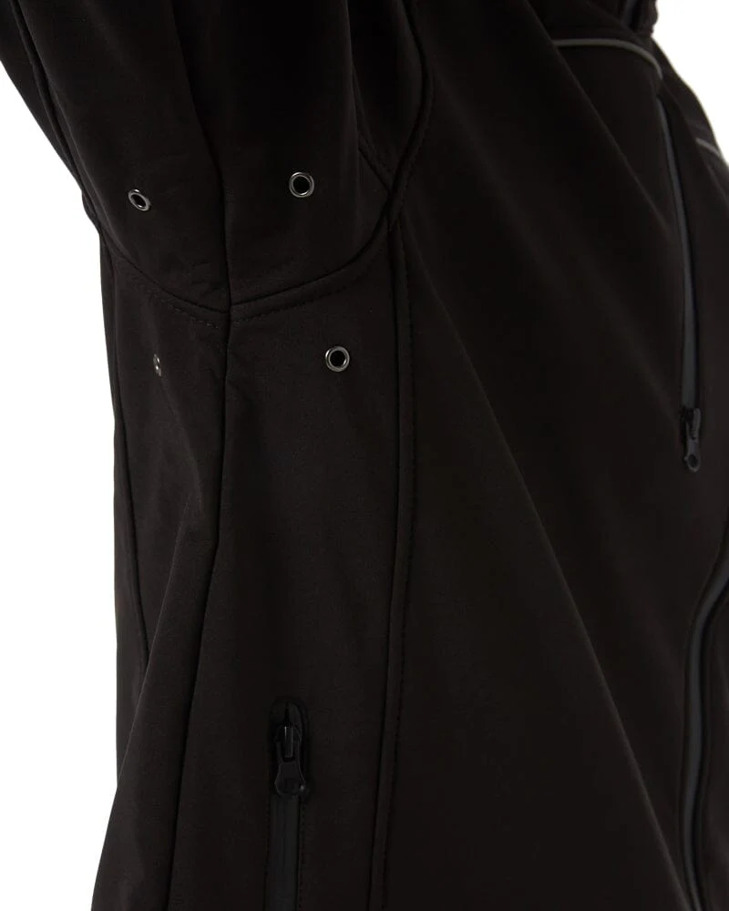 Mens Soft Shell Jacket - Black
