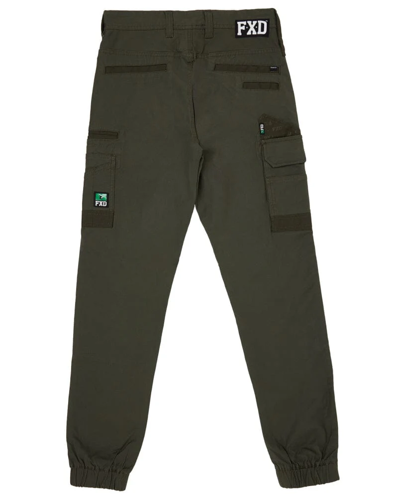 Tradies WP-4 Stretch Cuffed Work Pants Value Pack - Green