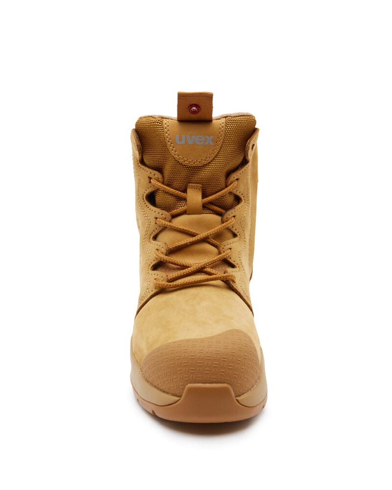 Womens 3 x-flow Zip Side Safety Boot - Tan