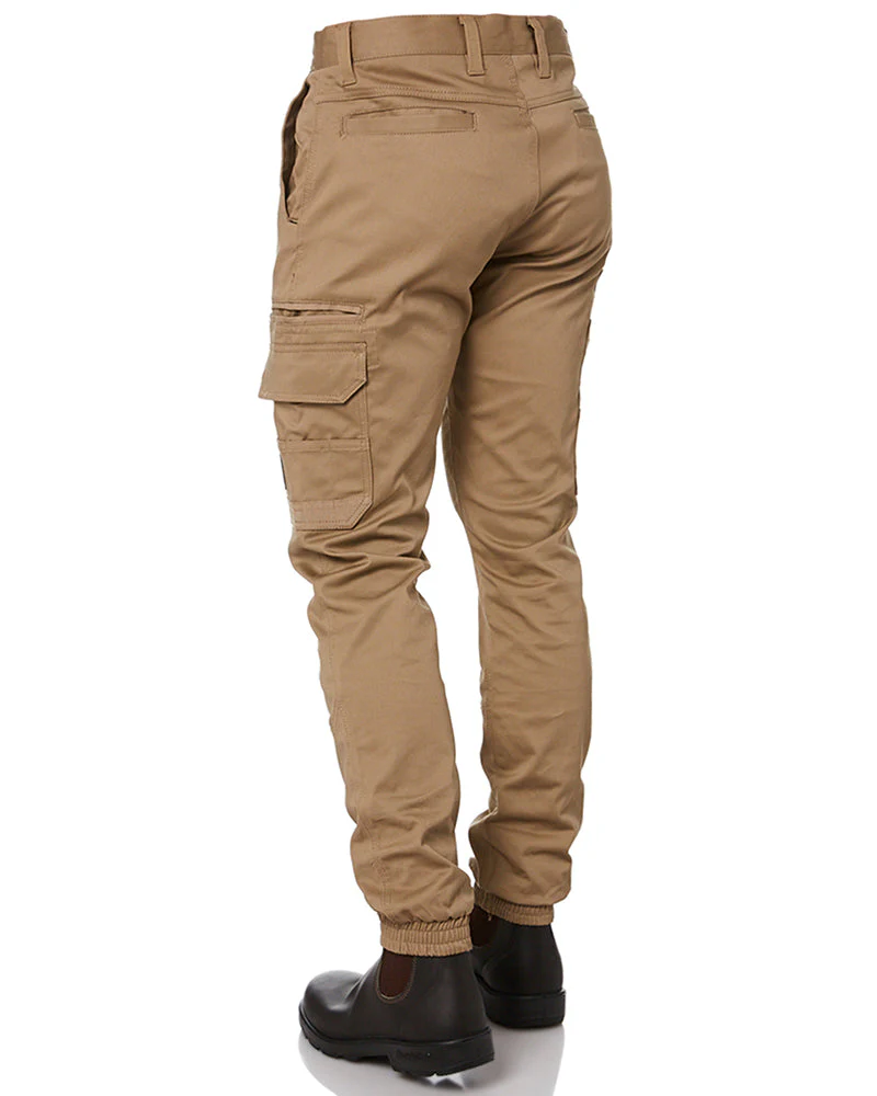 Demolition Cuffed Stretch Cargo Pant - Khaki