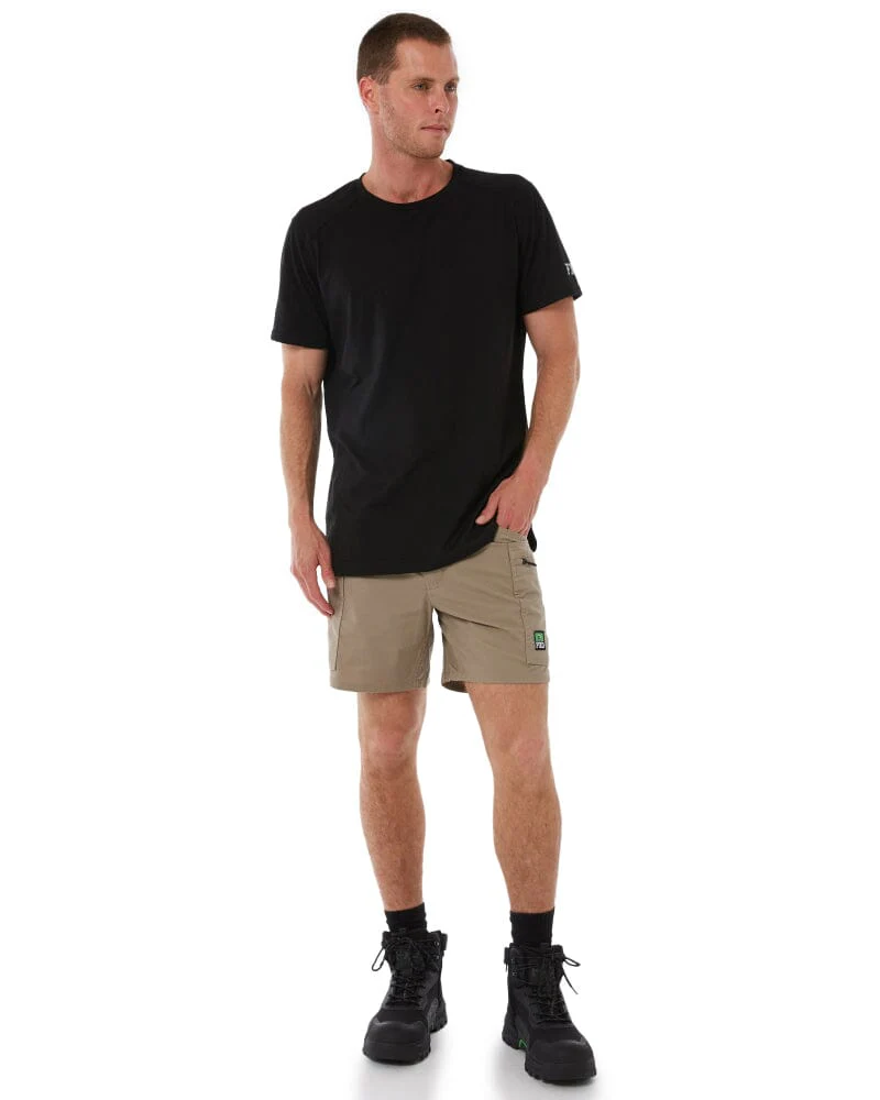 WS-6 Comfort Waist Stretch Cargo Short - Khaki