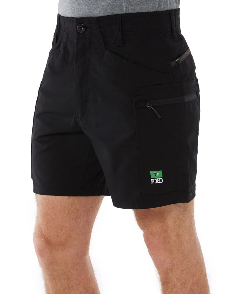 WS-6 Comfort Waist Stretch Cargo Short - Black