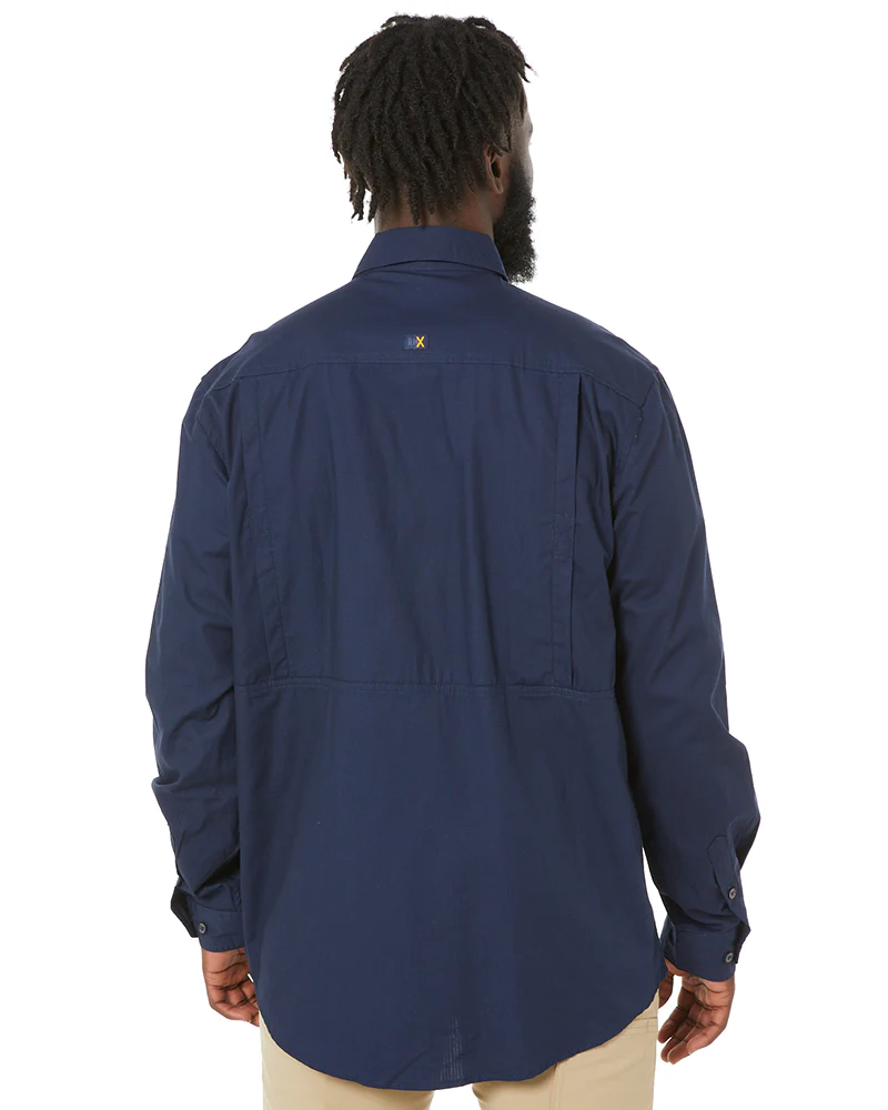 RMX Flexible Fit Utility LS Shirt - French Navy