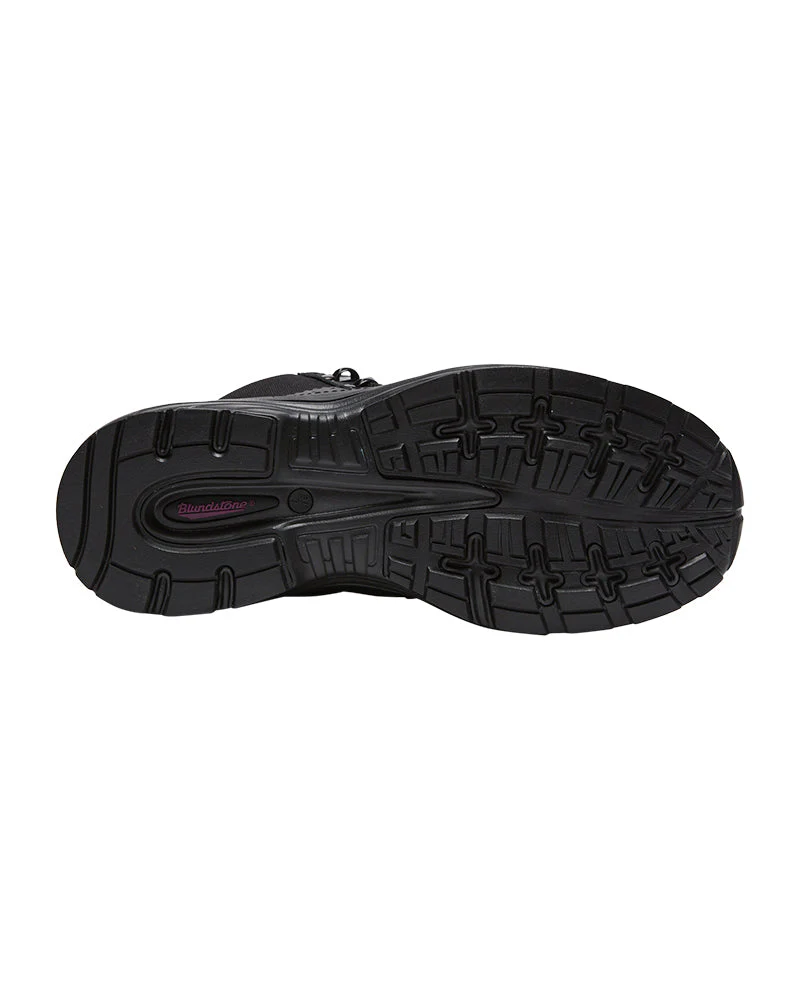 887 Womens Zip Side Safety Boot - Black