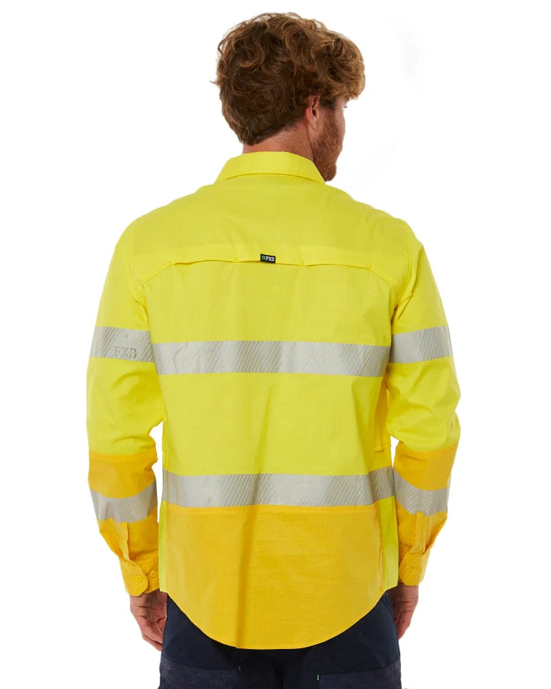 LSH-2T Long Sleeve Taped Shirt - Yellow