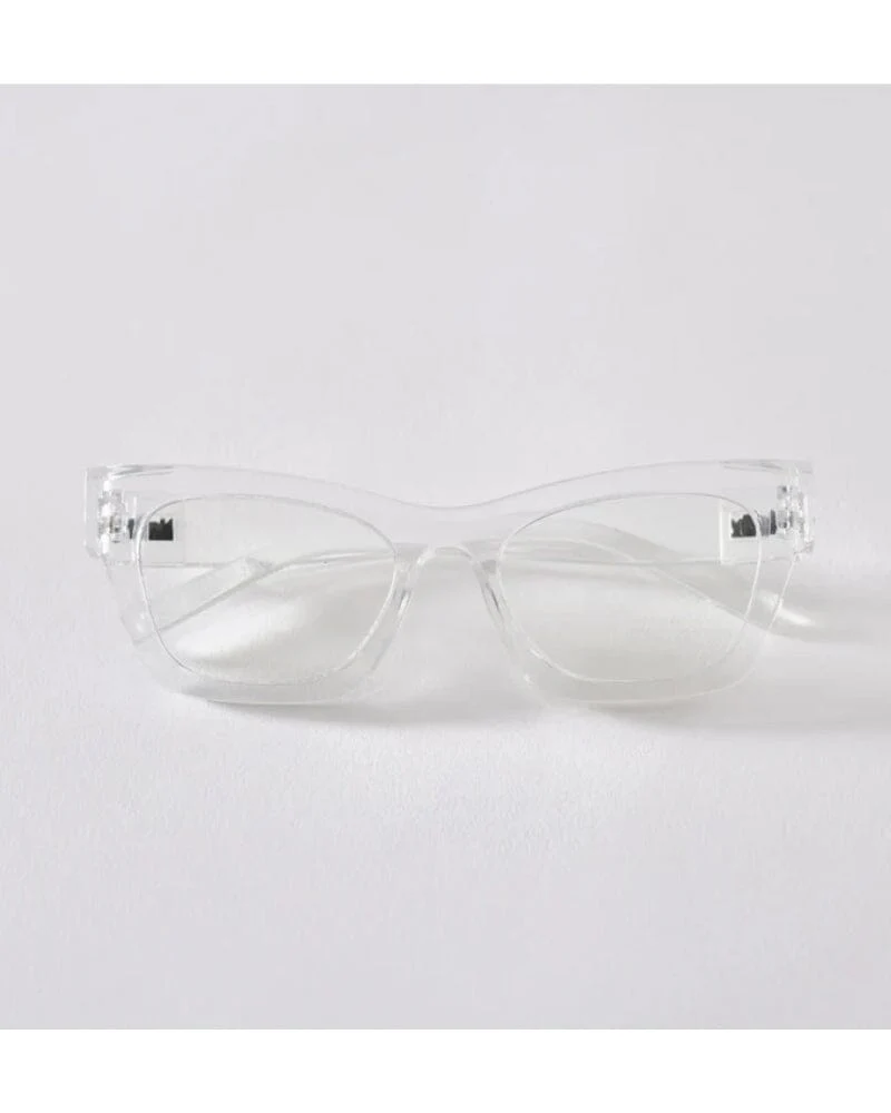 Browse Clear Frame Safety Glasses - Clear