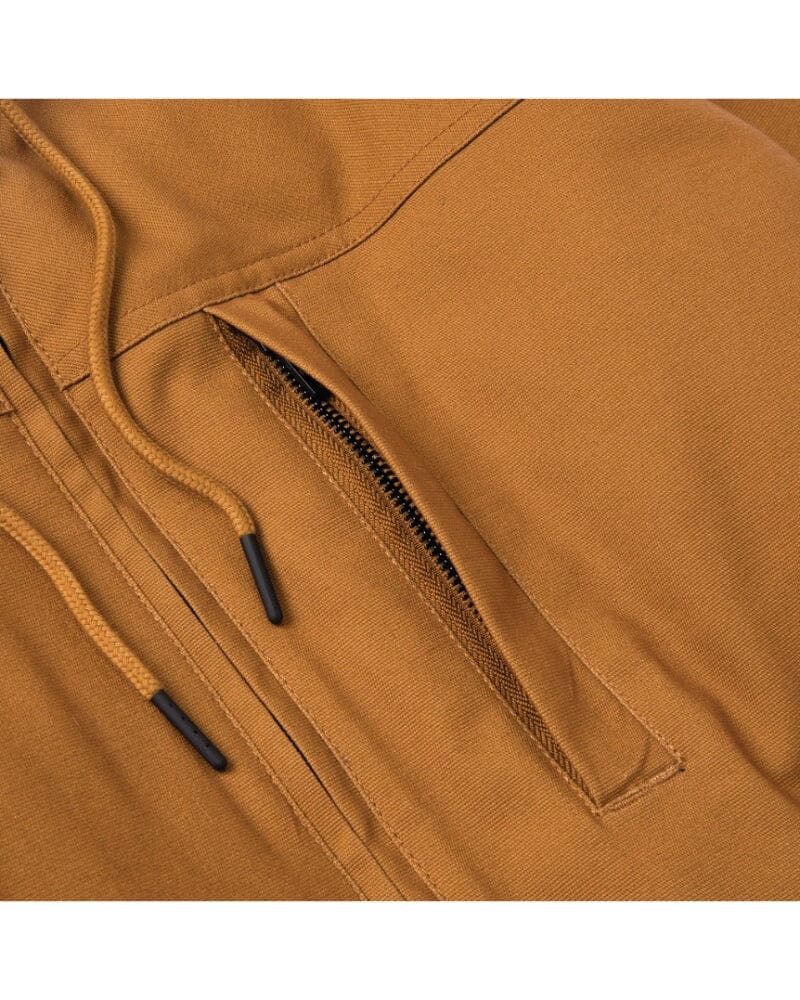 Hooded Sherpa Lined Jacket - Bronze