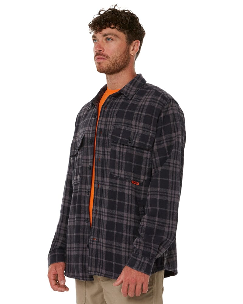 Platform Worker Shirt - Black Check