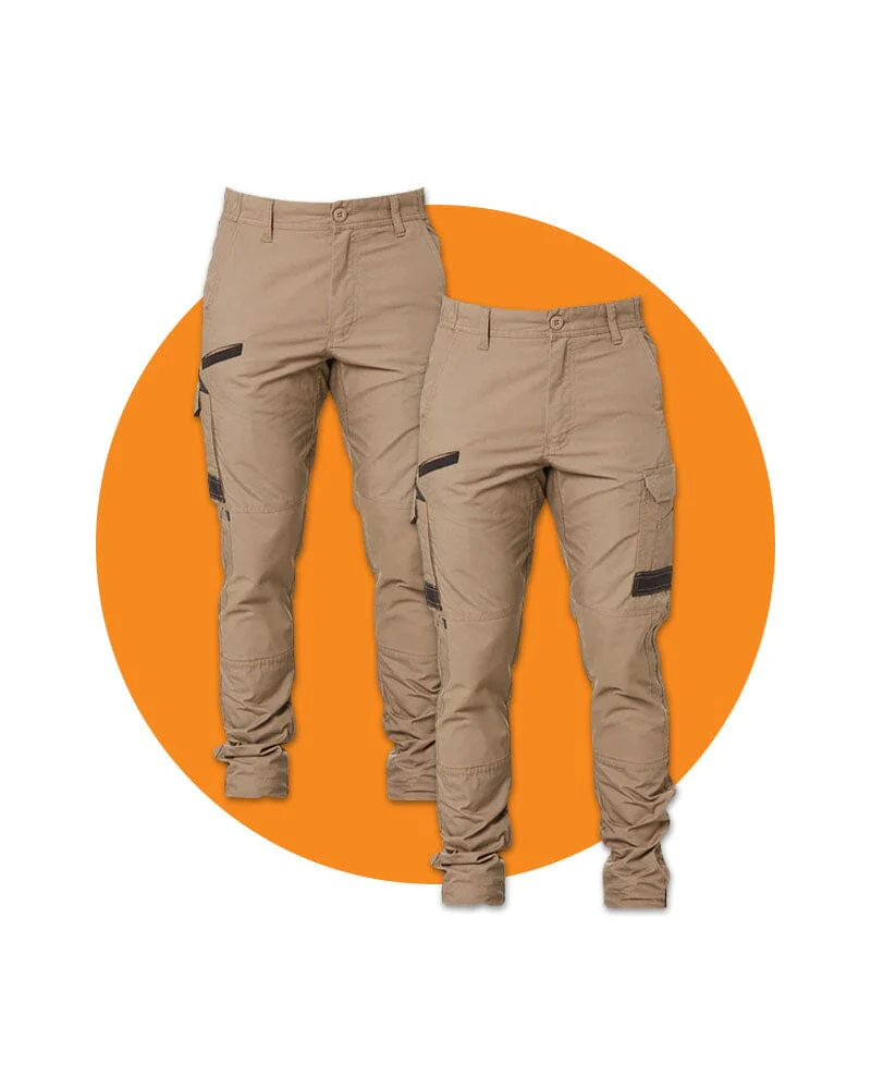 Tradies WP-5 Twin Value Pack - Khaki