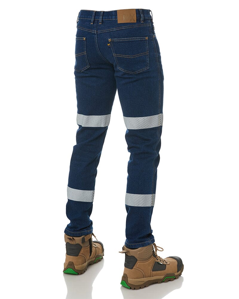 Tradies RMX Flexible Stretch Jeans with Tape 2 Value Pack - Denim