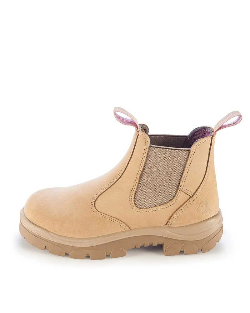 Ladies Hobart Elastic Sided Boot - Sand