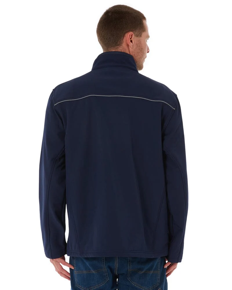 Mens Soft Shell Jacket - Navy