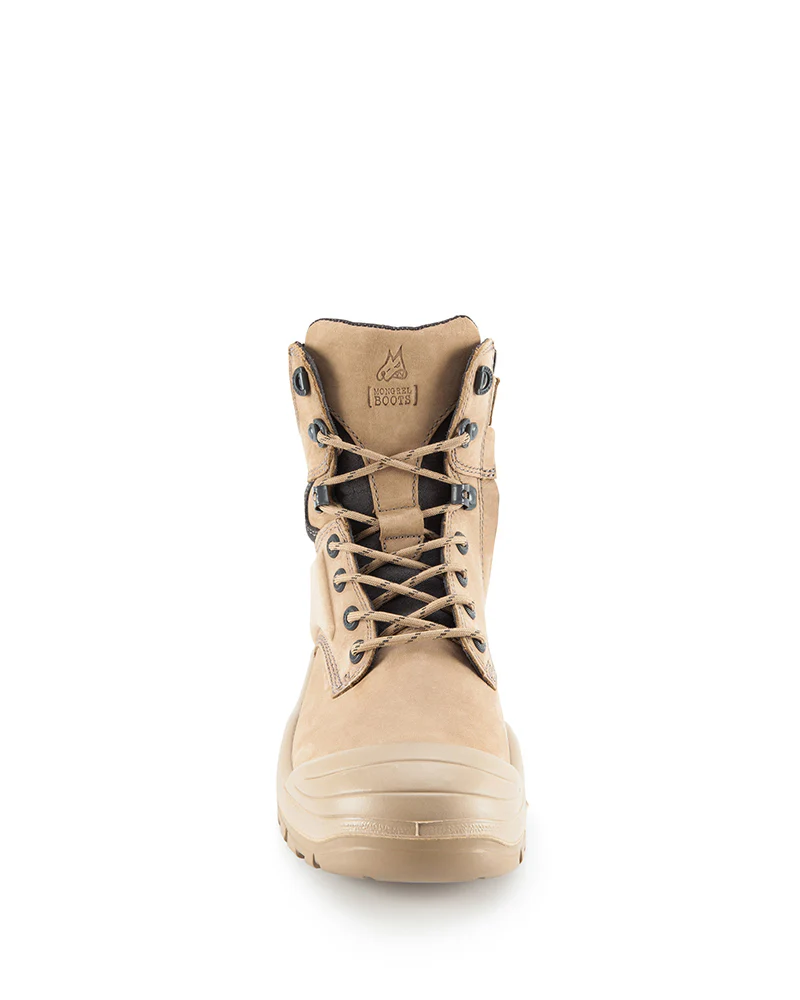 561 High Leg Zipsider boot with scuff cap - Stone