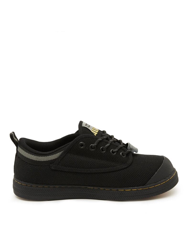 Canvas Safety Shoe - Black