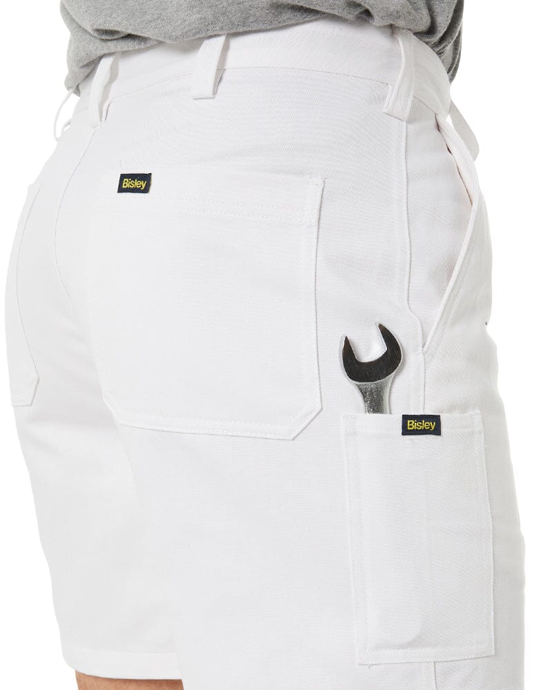Work Shorts - White