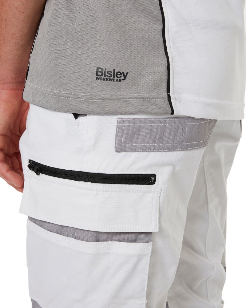 Painters Contrast Tee - White