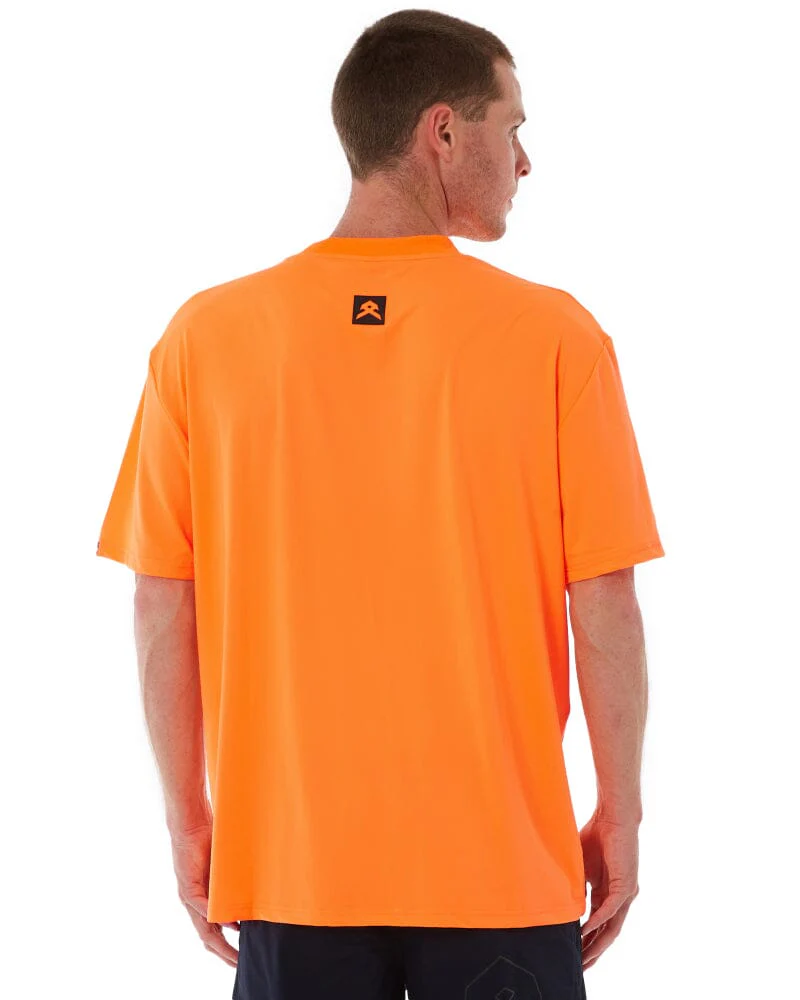 Ultimate Box Tee - Hi Vis Orange