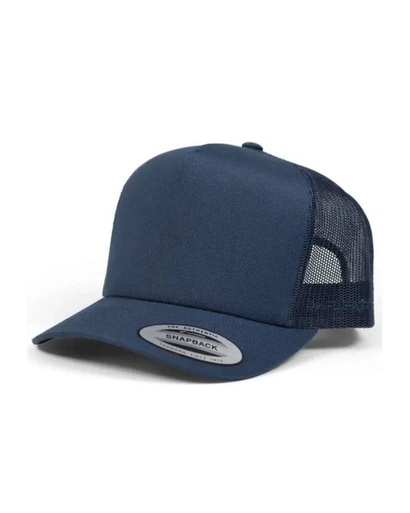 A Frame Trucker Hat - Navy
