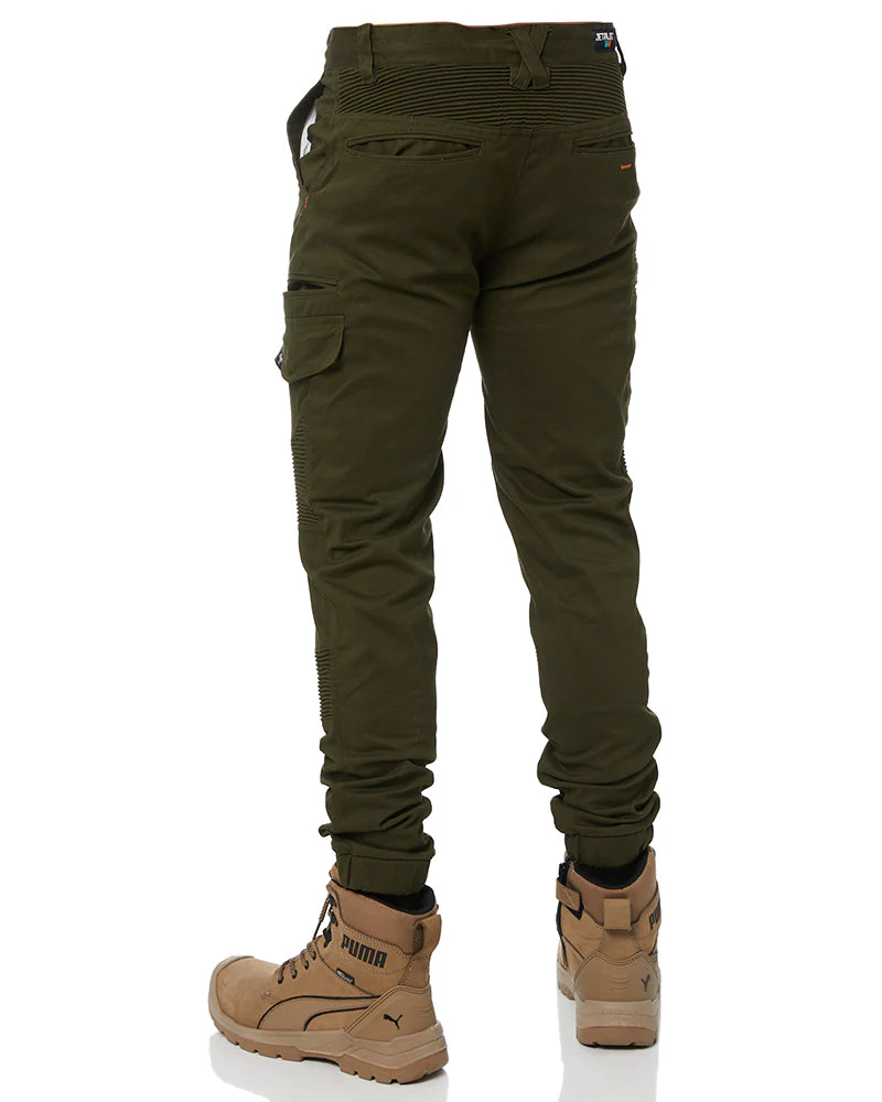 Corrugated Stretch Pant - Olive