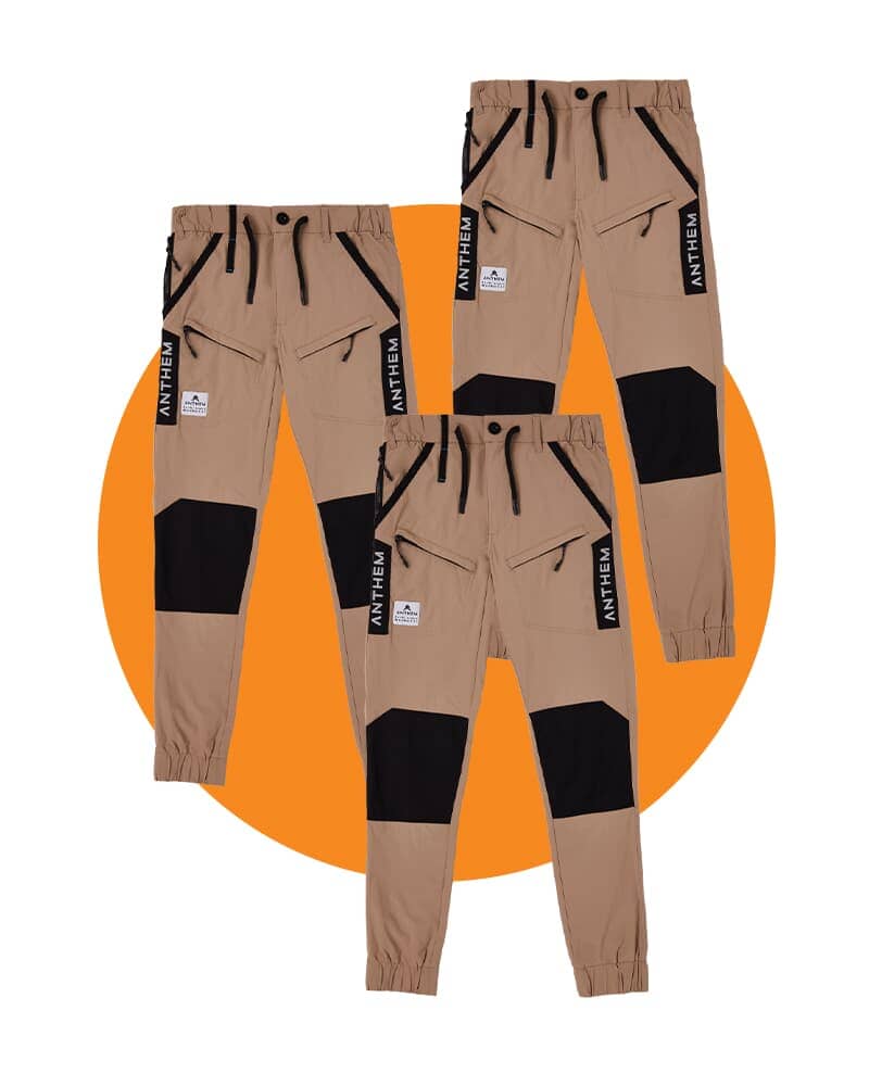 Tradies Triumph Pant Value Pack - Khaki