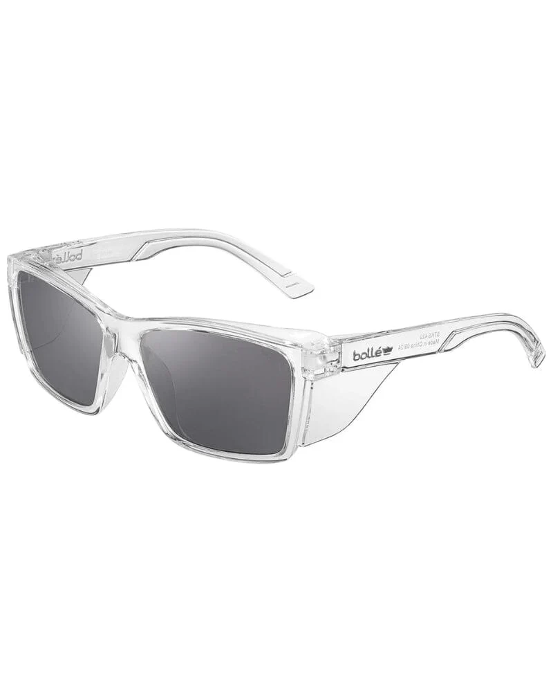 STKS 420 Platinum Safety Glasses - Clear/Smoke