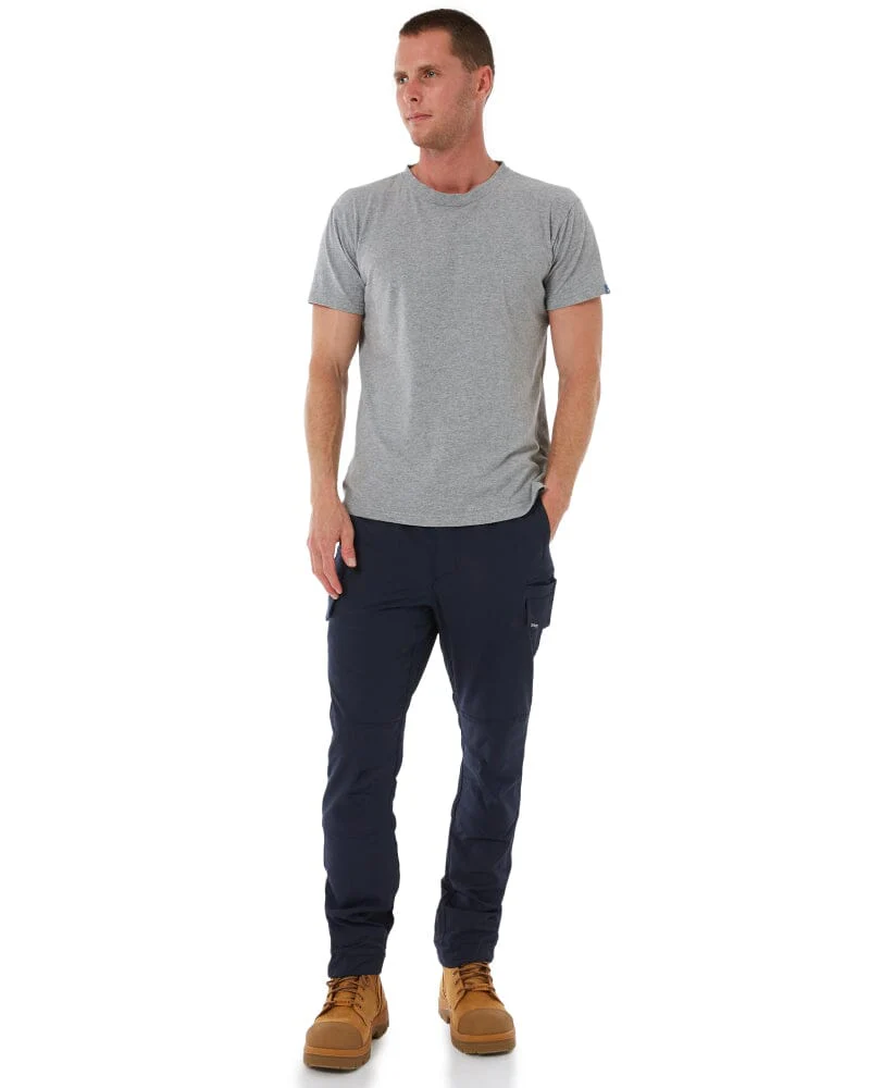 Jet-Lite Hybrid Elastic Waist Cuff Pant - Navy