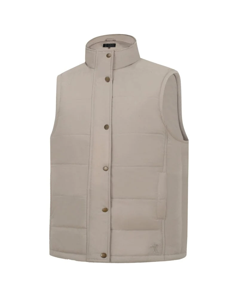 Womens Classic Fit Vest - Cement