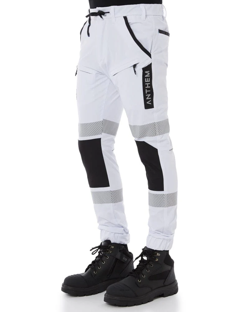 Taped Triumph Pant - White